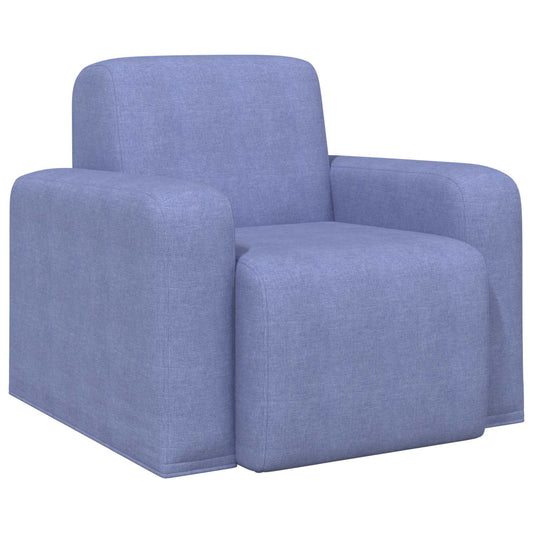 Křeslo Modrá Džínovina Textil