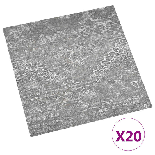 Samolepicí Podlahová Prkna 30,5 X 30,5 Cm 20 Pcs Pvc