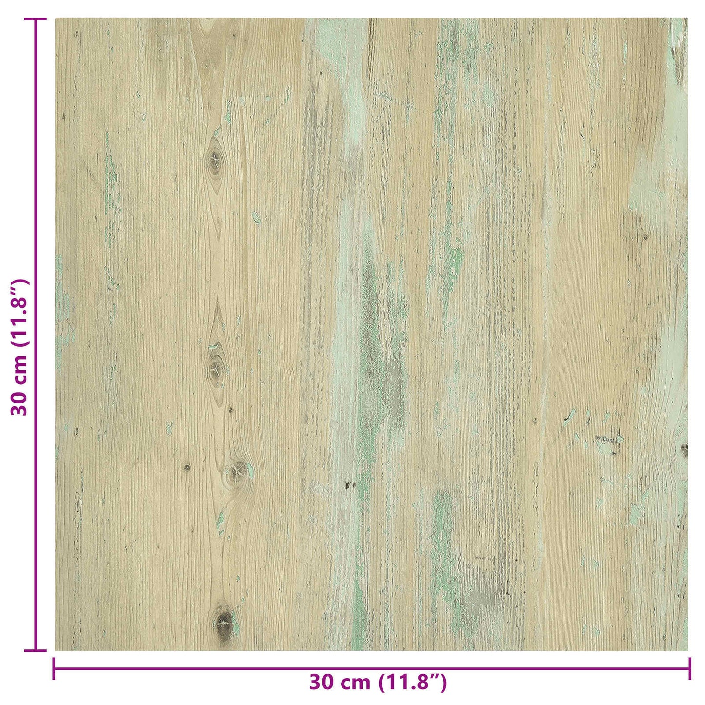 Samolepicí Podlahová Prkna 30,5 X 30,5 Cm 20 Pcs Pvc