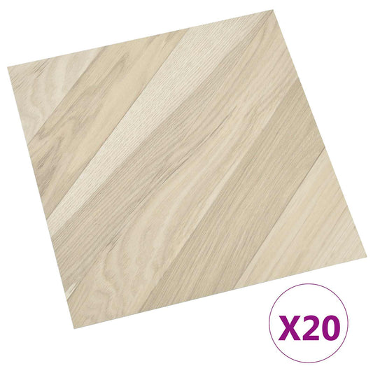 Samolepicí Podlahová Prkna 30,5 X 30,5 Cm 20 Pcs Pvc