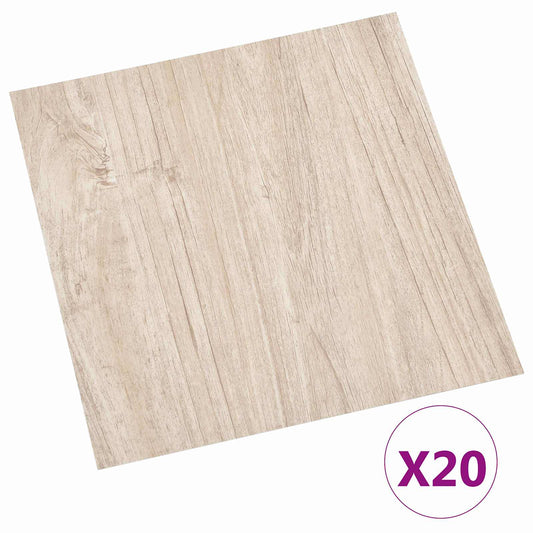 Samolepicí Podlahová Prkna 30,5 X 30,5 Cm 20 Pcs Pvc