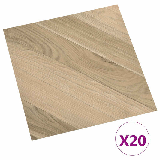 Samolepicí Podlahová Prkna 30,5 X 30,5 Cm 20 Pcs Pvc