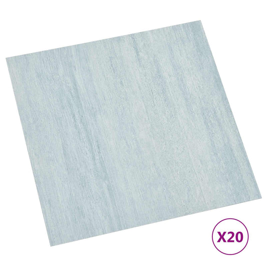Samolepicí Podlahová Prkna 30,5 X 30,5 Cm 20 Pcs Pvc Zelená