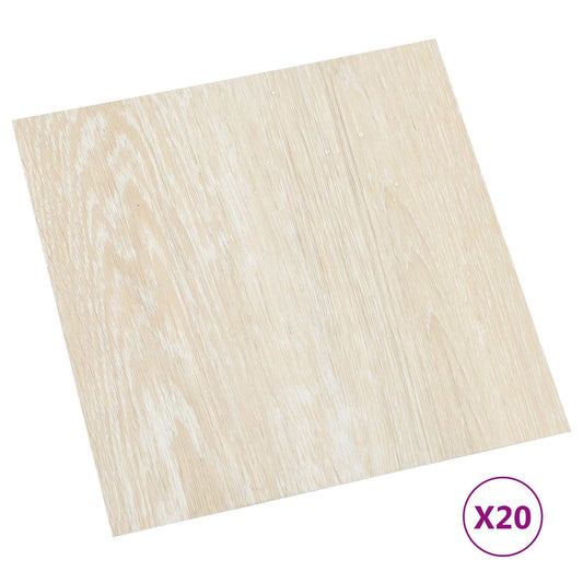 Samolepicí Podlahová Prkna 30,5 X 30,5 Cm 20 Pcs Pvc