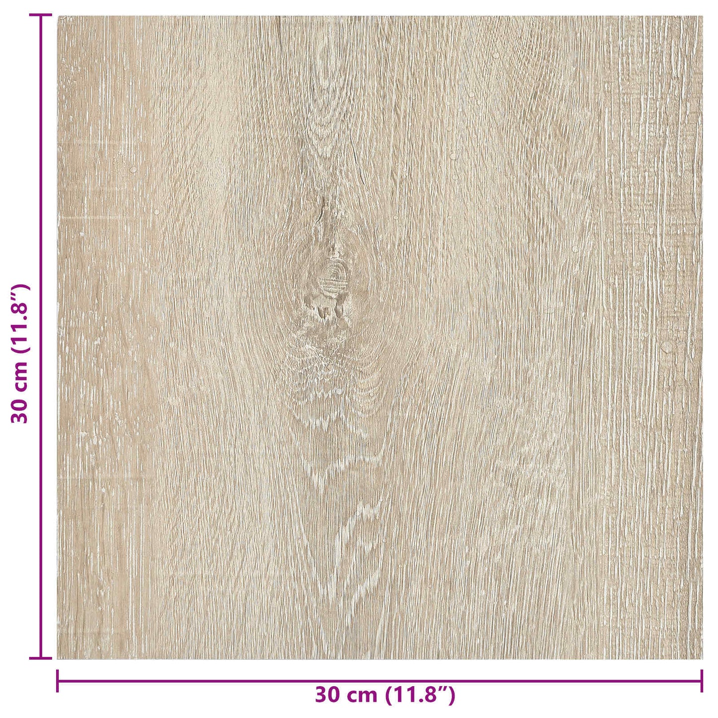 Samolepicí Podlahová Prkna 30,5 X 30,5 Cm 20 Pcs Pvc