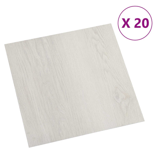 Samolepicí Podlahová Prkna 30,5 X 30,5 Cm 20 Pcs Pvc