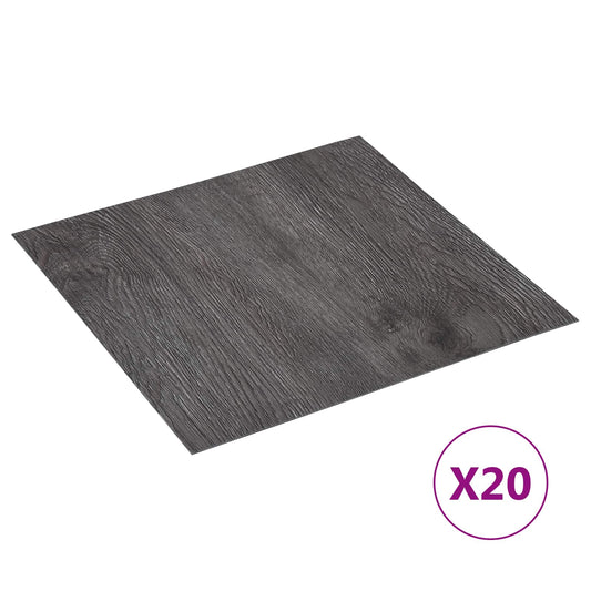 Samolepicí Podlahová Prkna 30,5 X 30,5 Cm 20 Pcs Pvc