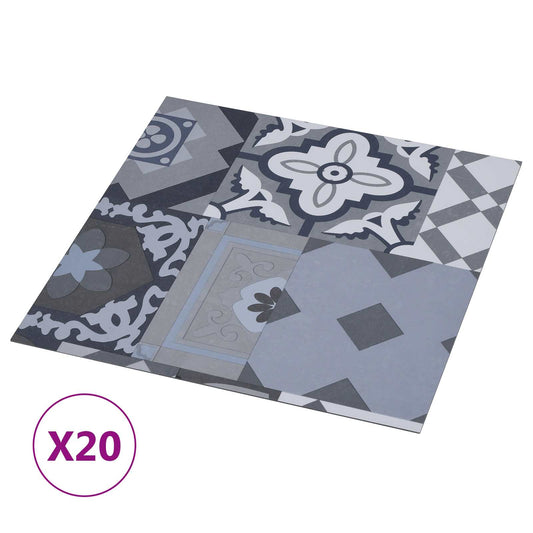 Samolepicí Podlahová Prkna 30,5 X 30,5 Cm 20 Pcs Pvc