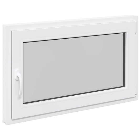 Okeno Do Suterénu Risor 100 X 50 Cm Pvc A Sklo Bílá