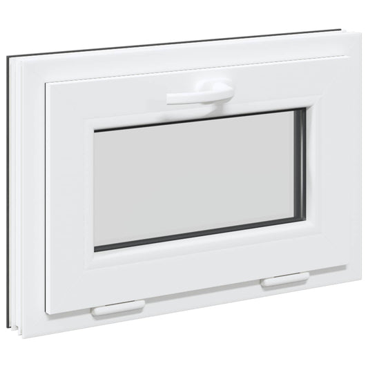 Okeno Do Suterénu Risor 60 X 40 Cm Pvc A Sklo Antracitová