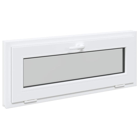 Okeno Do Suterénu Risor 100 X 40 Cm Pvc A Sklo Bílá