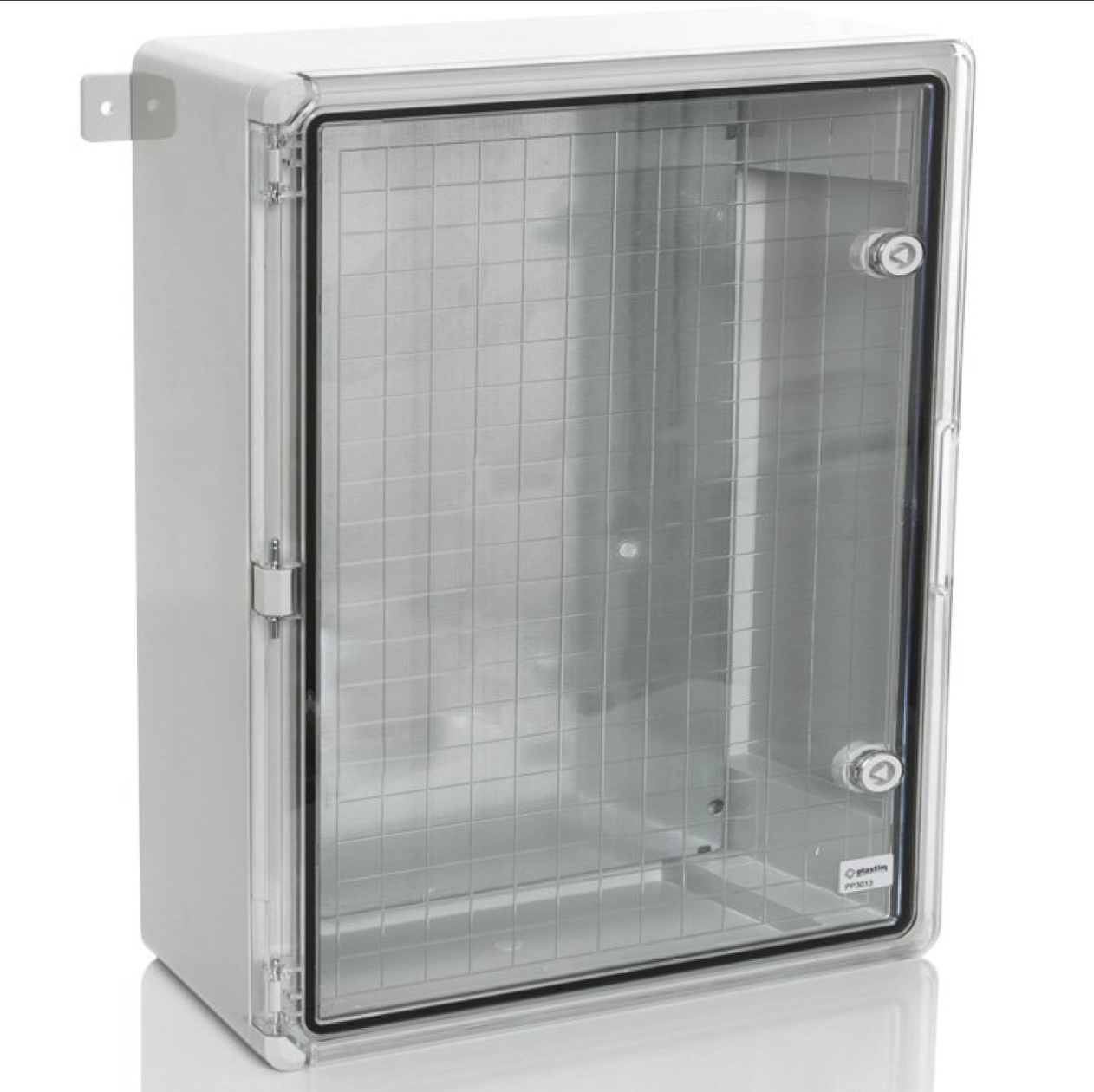 Rozvaděč plastové průhledné dveře 400x500x175mm IP65 PP3013