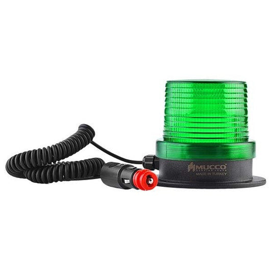 Signální maják s magnetickou základnou se zástrčkou do zapalovače cigaret