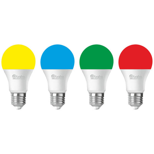 9+2W E27 LED žárovka, LED žárovka dvoubarevná