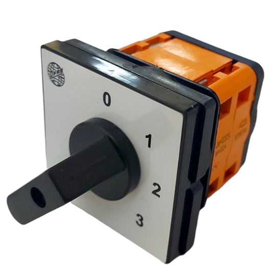 Komutátorový skupinový 0-1-2-3 stupňový krokovy přepínač vačkový paketový