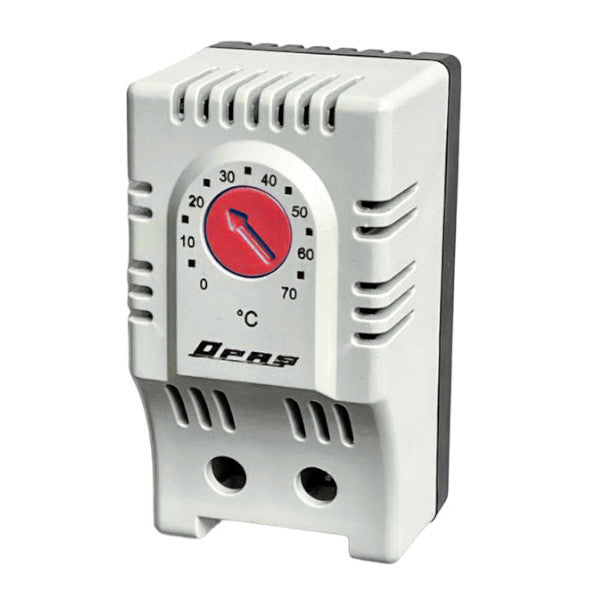 Bimetalový termostat NC vypínání, rozpínací, rozsah 0-60°C - spínače teploty