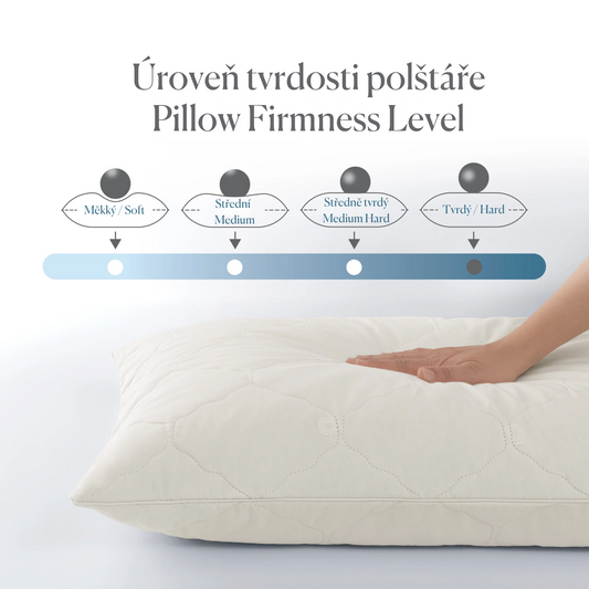 Polštář Vilnawashed, s výplní z vlny, 1000 gr, 50x70 cm