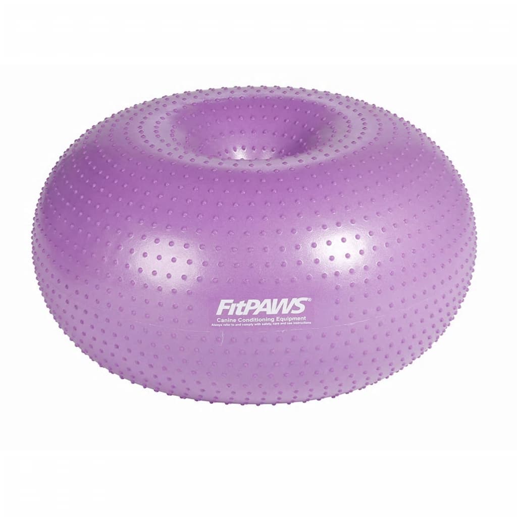 Fitpaws Balanční Míč Pro Domácí Mazlíčky Trax Donut 55 Cm Fialový