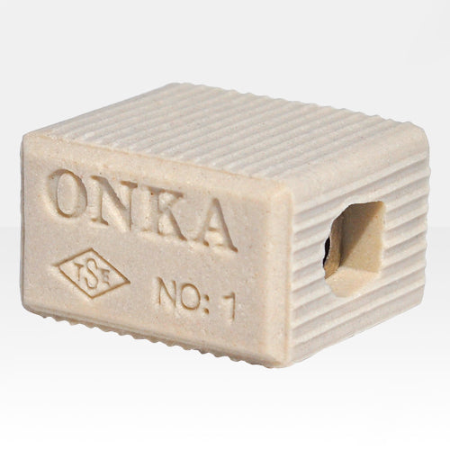 ONKA 4-6mm2 1POLE  Steatit / Keramická / Porcelánová přípojka - PORCELAIN TERMINAL BLOCK, 1070010