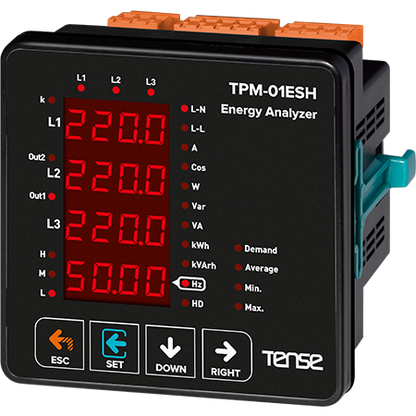 3-fázový analyzátor SÍŤOVÝCH parametrů