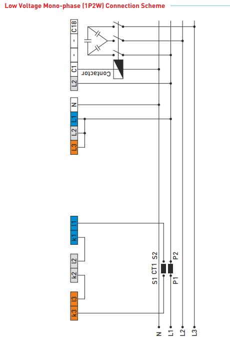 RGT-MT18 - Regulátor jalového výkonu 18 úrovňový +TCR  s RS485 ModBus