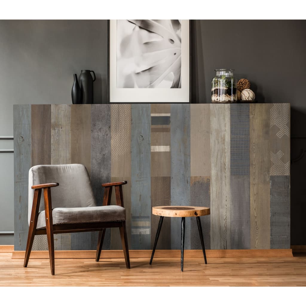 Grosfillex Obkladová Dlaždice Accent 9 Ks 15,4 X 120 Cm