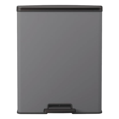 Curver Pedálový Odpadkový Koš Obdélníkový Deco 65 L Šedý