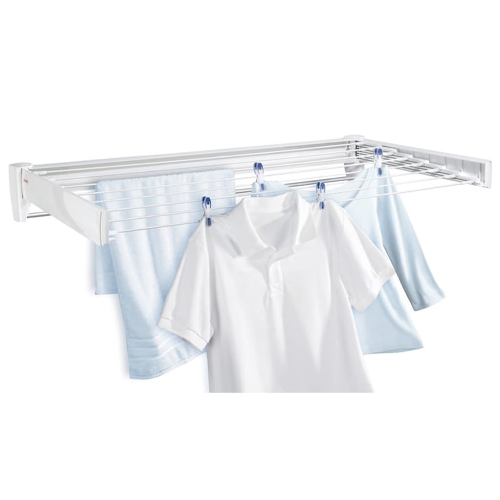 Leifheit Nástěnný Sušák Telegant Plus 100 Bílý 83100