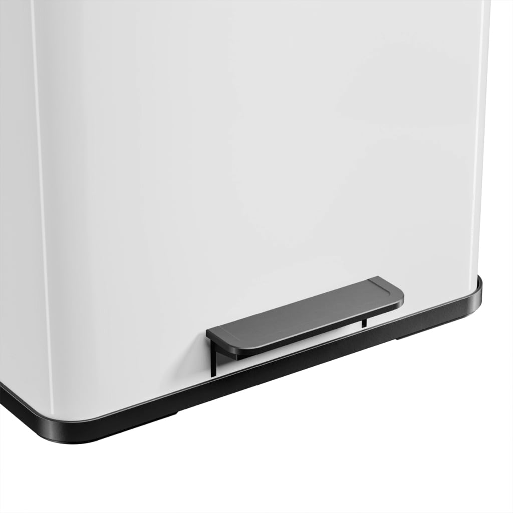 Hailo Pedálový Odpadkový Koš Oko Duo Plus Vel. L 17+9 L Bílý 0630-230