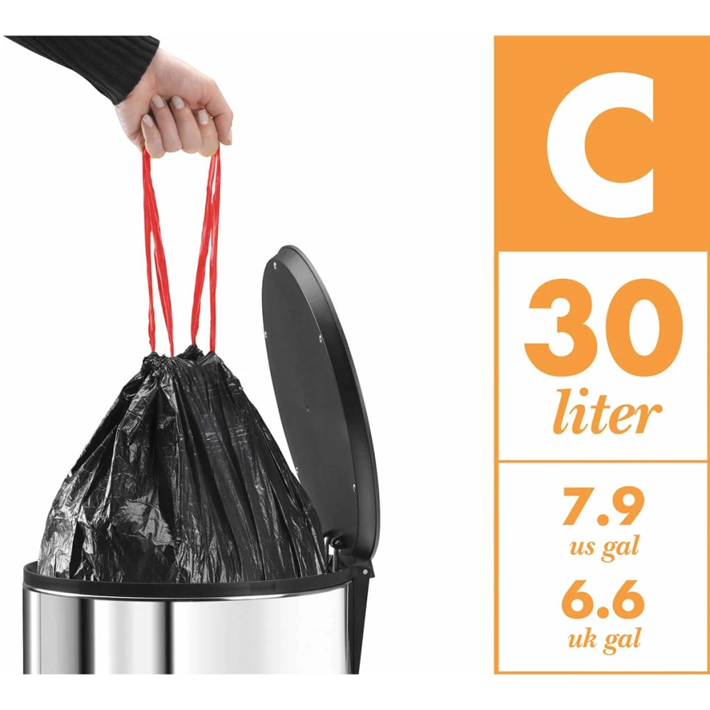 Hailo Pedálový Odpadkový Koš Oko Duo Plus Vel. L 17+9 L Bílý 0630-230