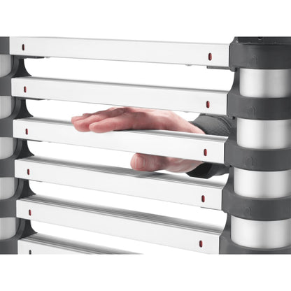 Hailo Teleskopický Žebřík Flexline 260 264 Cm Hliník 7113-091