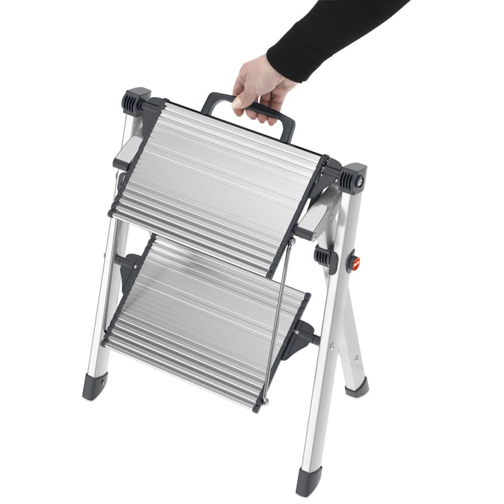 Hailo Schůdky Se 2 Stupni Mini Comfort 45 Cm Hliník 4310–100