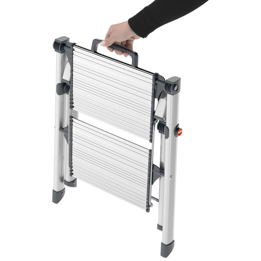 Hailo Schůdky Se 2 Stupni Mini Comfort 45 Cm Hliník 4310–100