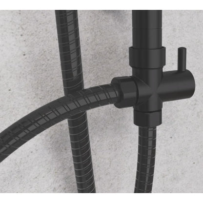 Schütte Set S Hlavovou Sprchou Mallorca Matně Černý