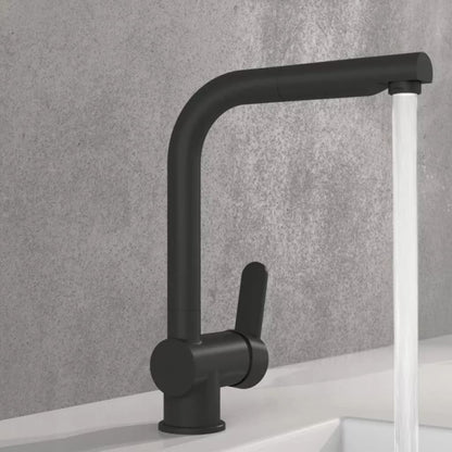 Schütte Kuchyňská Směšovací Baterie S Výsuvnou Sprškou London Černá