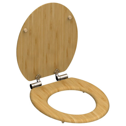 Schütte Wc Prkénko Se Soft-Close Mechanismem Natural Bamboo