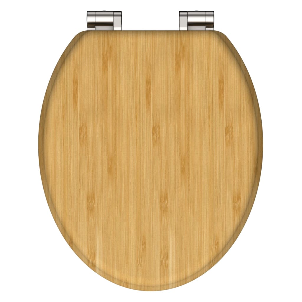 Schütte Wc Prkénko Se Soft-Close Mechanismem Natural Bamboo