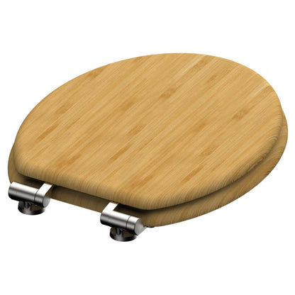 Schütte Wc Prkénko Se Soft-Close Mechanismem Natural Bamboo