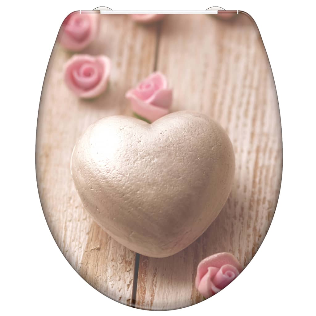 Schütte Wc Prkénko Se Soft-Close Mechanismem Jasmin S Potiskem