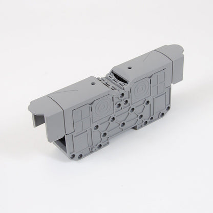 ONKA 70mm2 M8 Šroubová kolejnicová spojka svorkovnice terminál na DIN lištu s ochranným krytem, šedá, 1030045