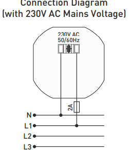 Počítadlo provozních hodin s LCD displejem 24AC/DC 230VAC