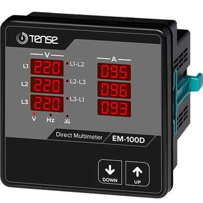 3-fázové digitální panelové měřiče Multimetr proudu Napětí Indikátor frekvence