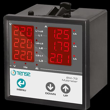 3-fázové digitální panelové měřiče Multimetr proudu Napětí Indikátor frekvence