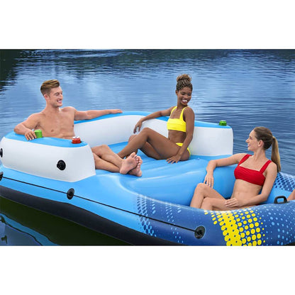 Bestway Plovoucí Ostrov Hydro Force 305 X 186 X 58 Cm Modrá