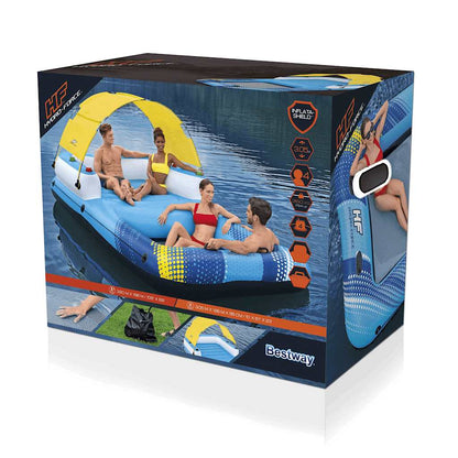 Bestway Plovoucí Ostrov Hydro Force 305 X 186 X 58 Cm Modrá