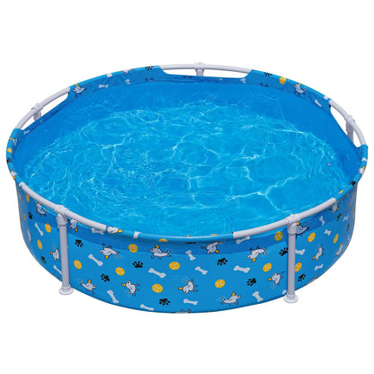 Bestway Nadzemní Bazén Pro Hraní Se Zvířaty 122 X 30,5 Cm Kulatý