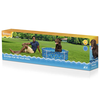 Bestway Nadzemní Bazén Pro Hraní Se Zvířaty 122 X 30,5 Cm Kulatý