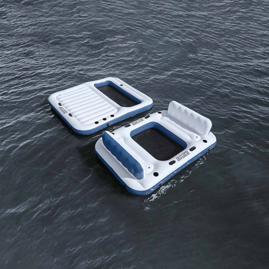 Bestway Hydro-Force Plovoucí Ostrov 2 Ks Pvc Bílá A Modrá