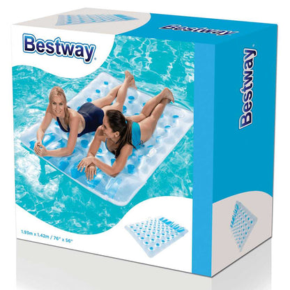 Bestway Dvoumístné Nafukovací Lehátko Do Bazénu 43055 Modrá