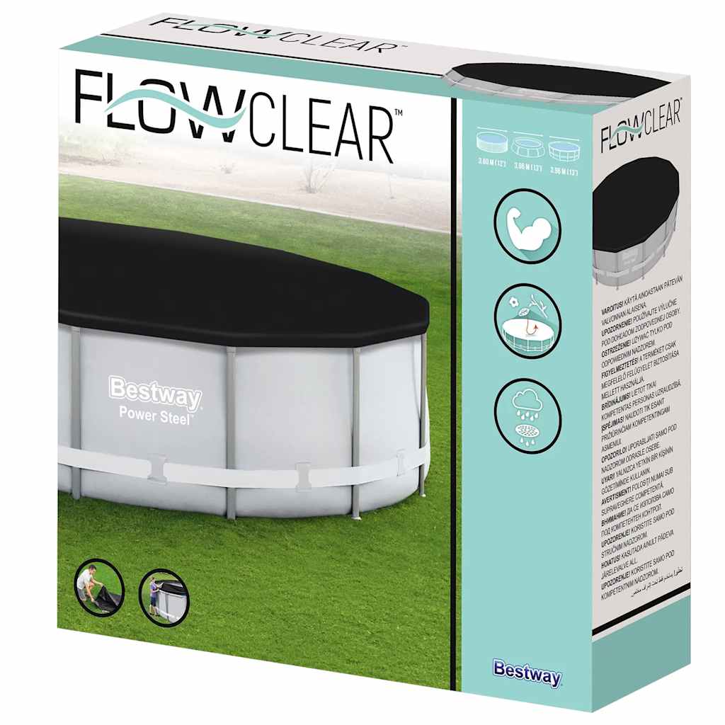 Bestway Flowclear Krycí Plachta Na Bazén 396 Cm
